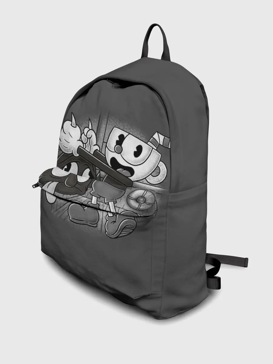 Рюкзак джинсовый / CUPHEAD