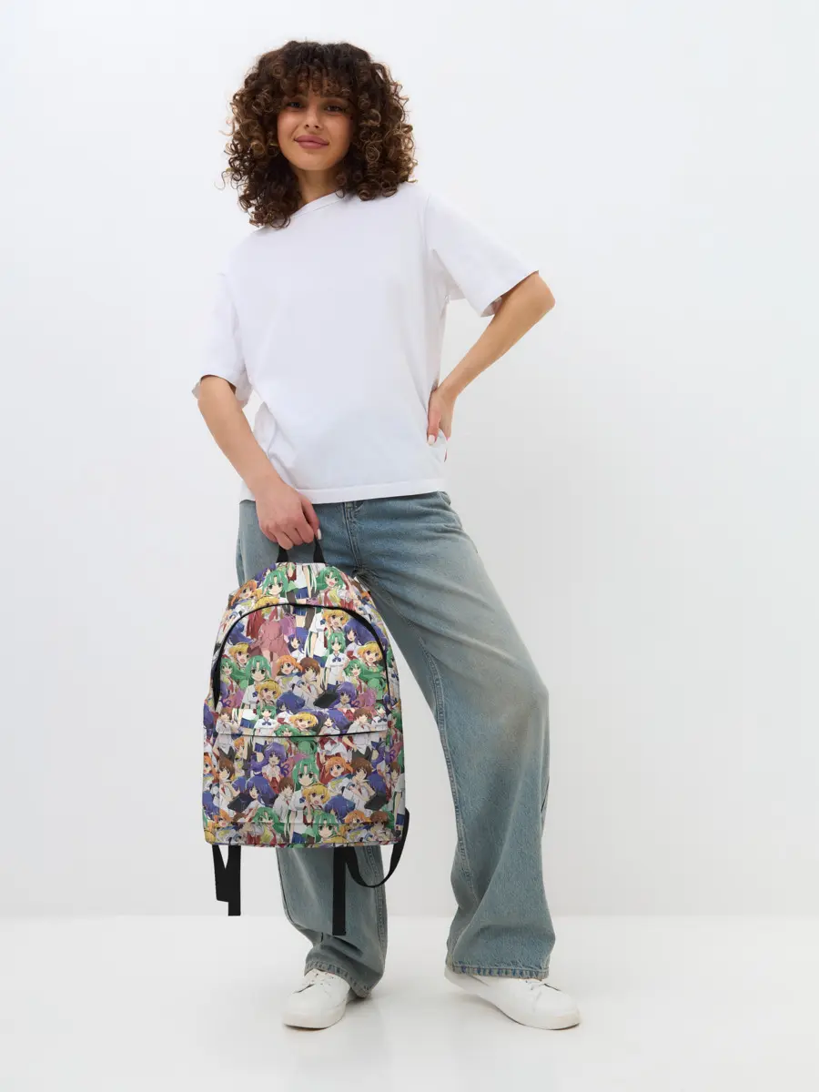 Рюкзак джинсовый / Аниме Когда плачут цикады