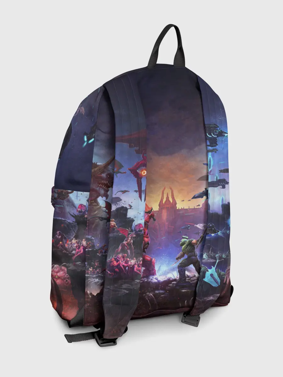 Рюкзак джинсовый / DOOM Eternal: The Ancient Gods