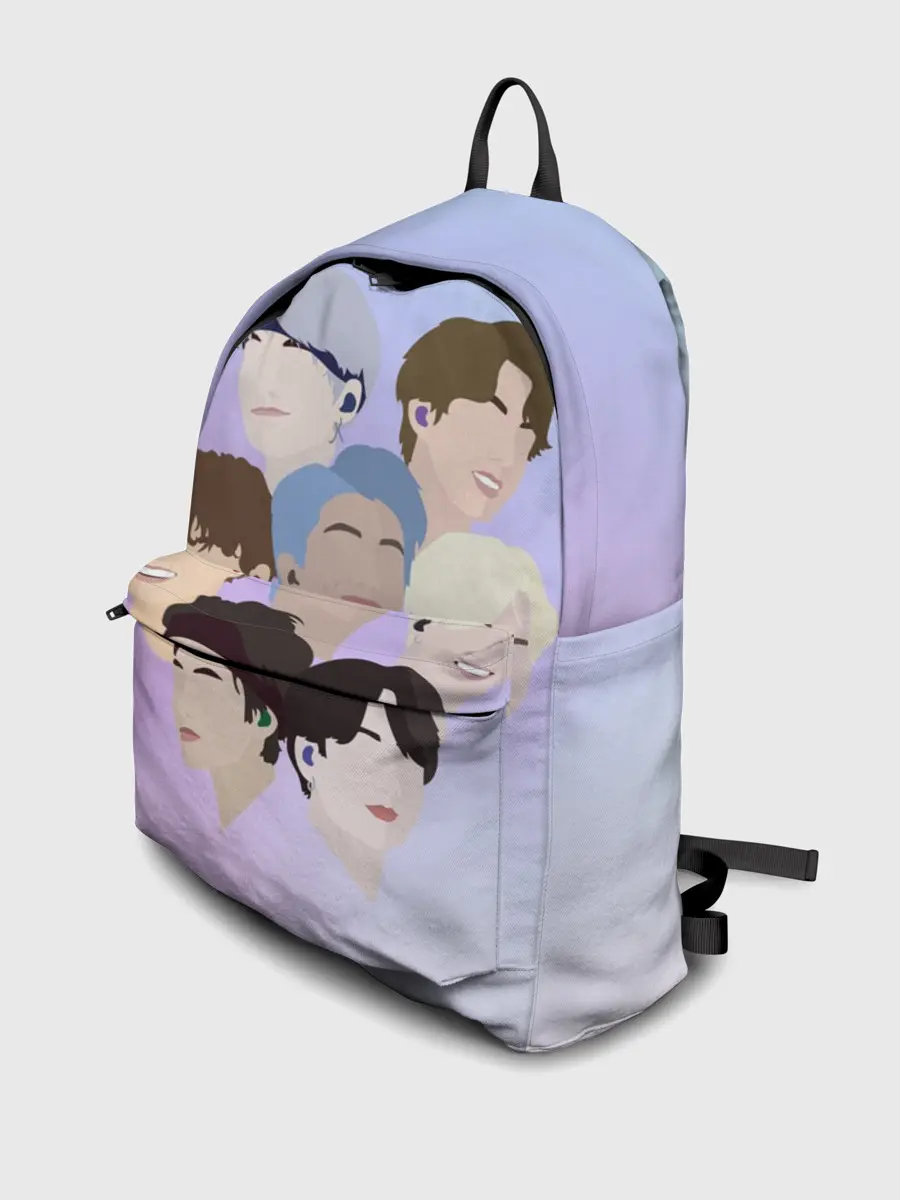 Рюкзак джинсовый / БТС Bangtan Boys BTS