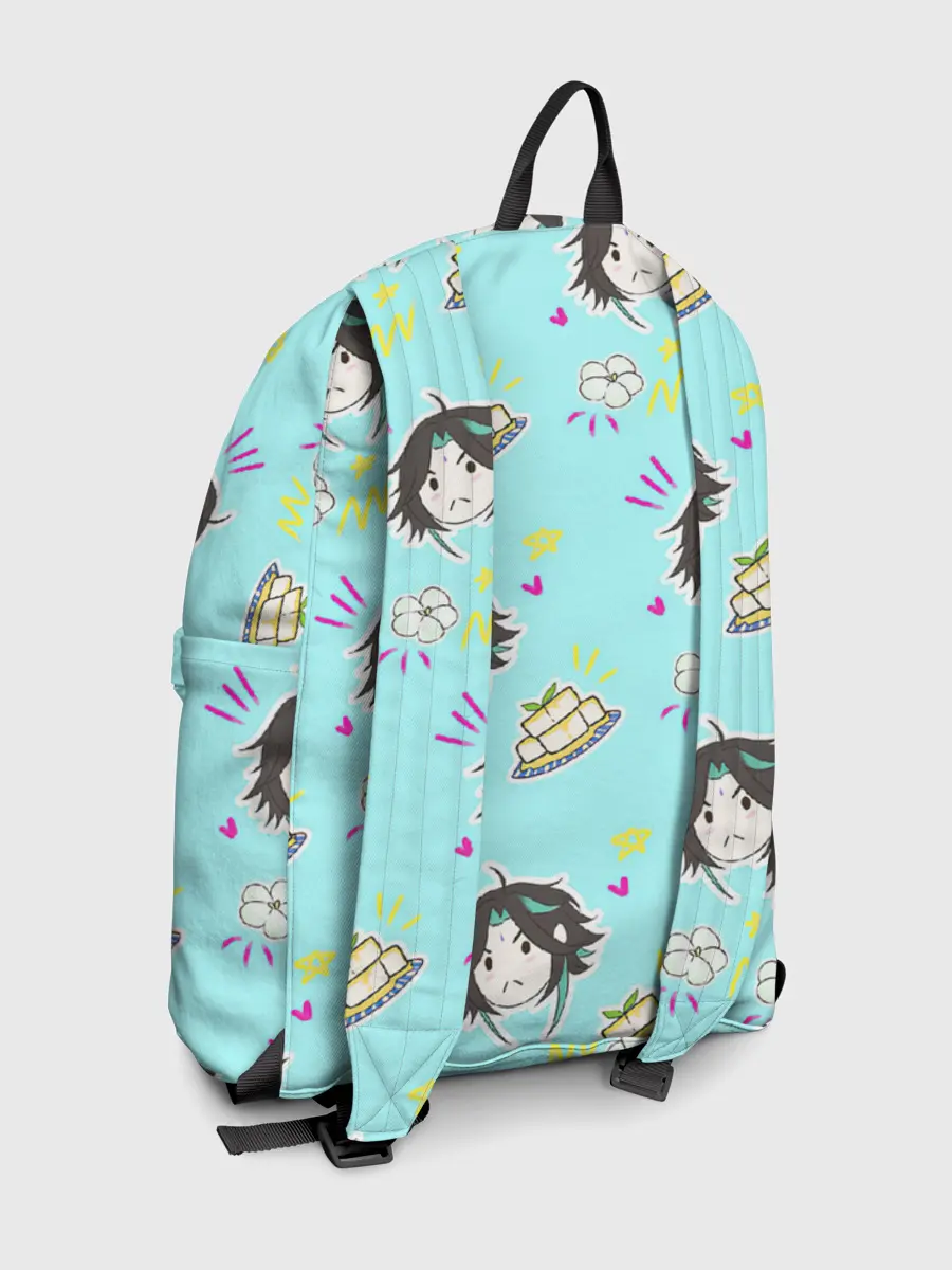 Рюкзак джинсовый / Сяо и тофу