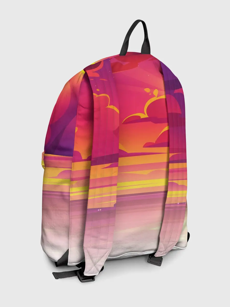 Рюкзак джинсовый / КЛИНОК, РАССЕКАЮЩИЙ ДЕМОНОВ