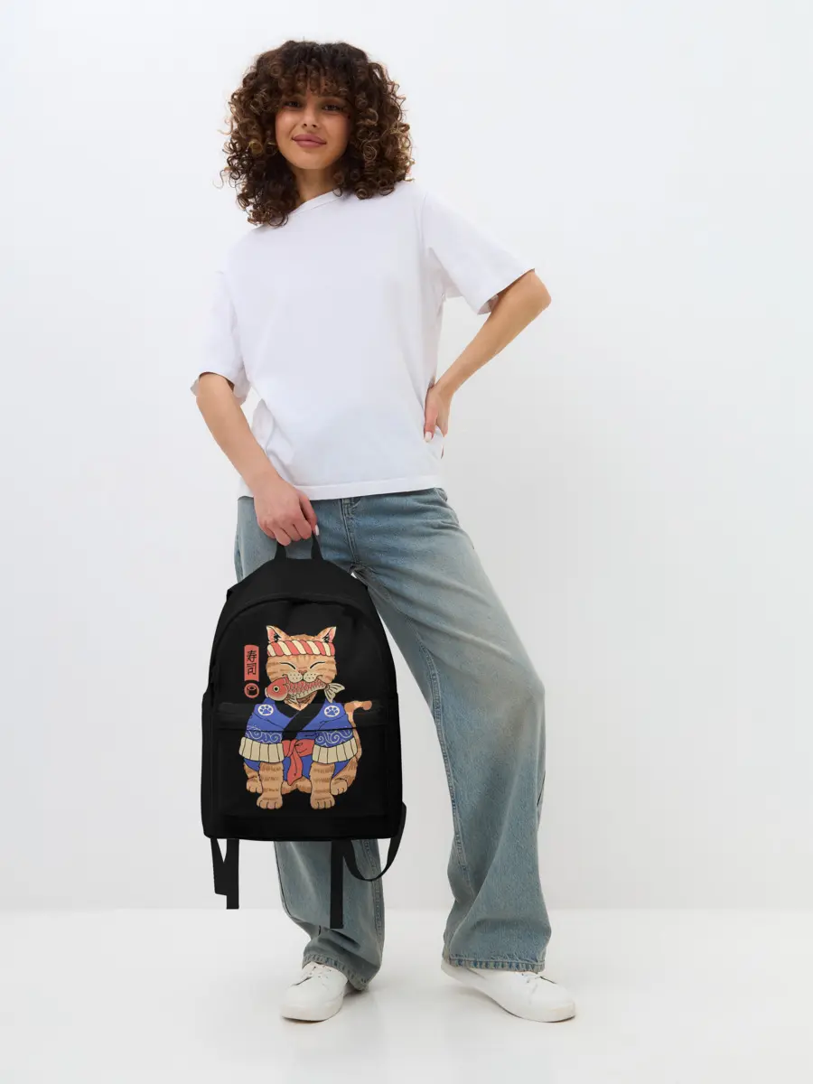 Рюкзак джинсовый / Суши Мастер