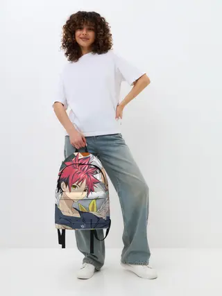 Рюкзак джинсовый / Кулинарные поединки Сомы