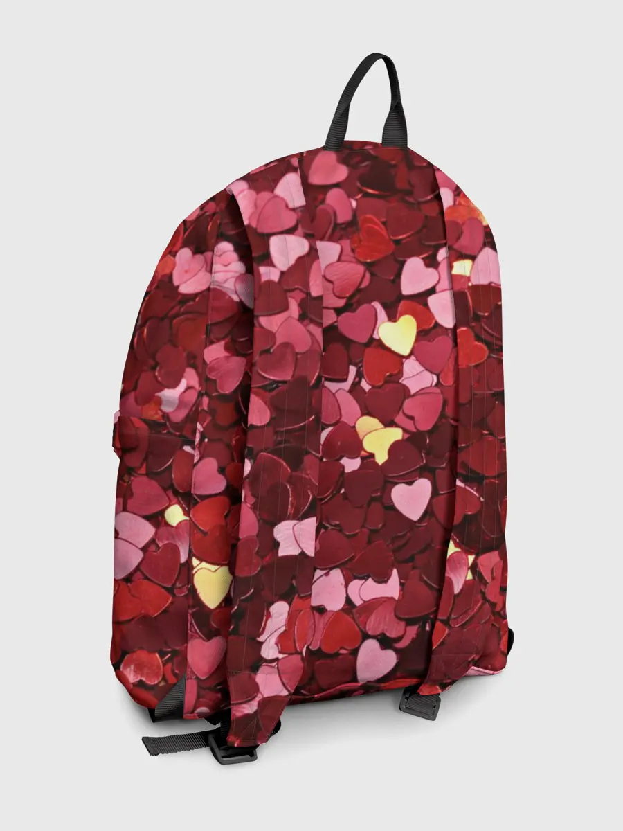 Рюкзак джинсовый / Сердца | Hearts