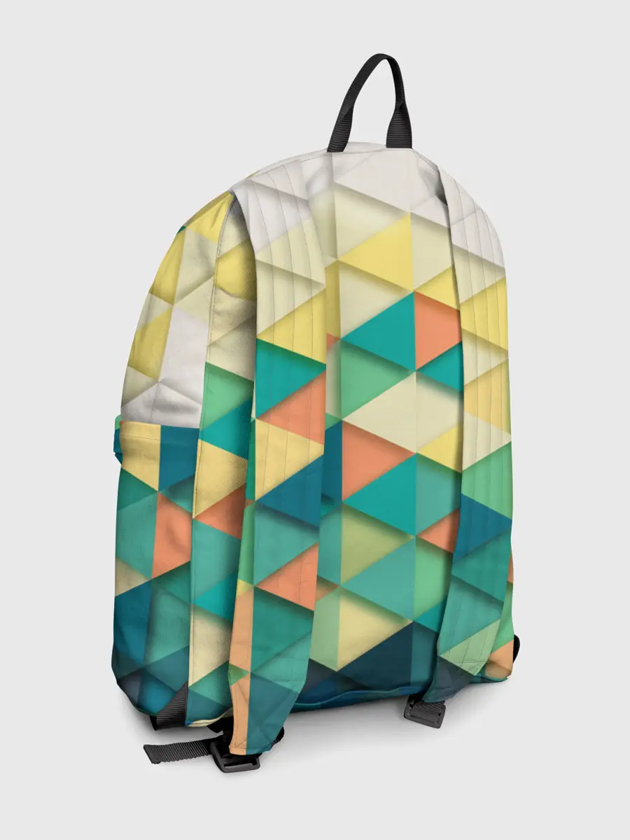 Рюкзак джинсовый / Ромбики