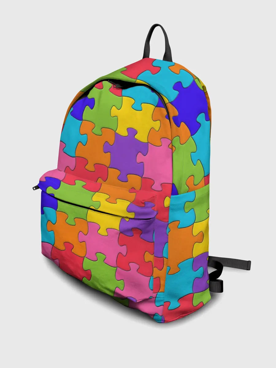 Рюкзак джинсовый / Пазлы