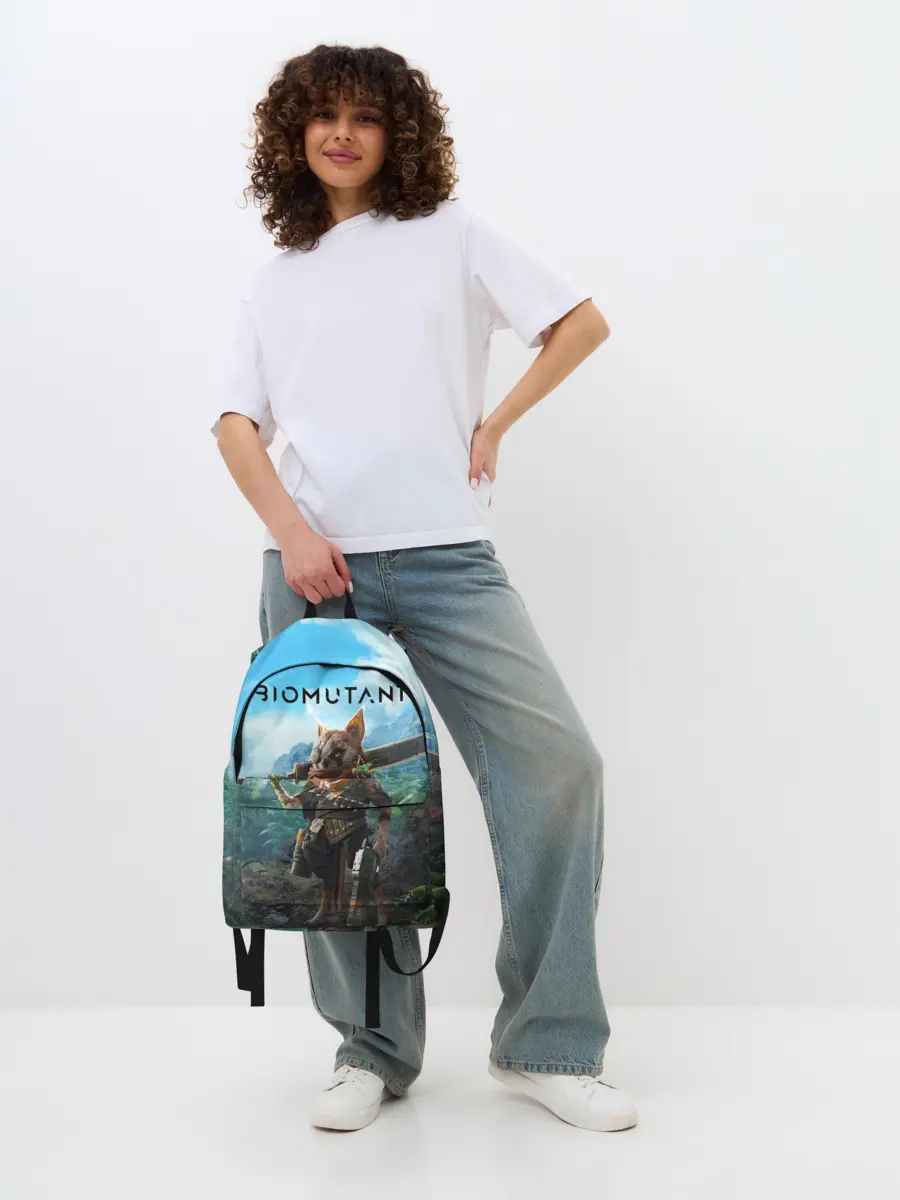 Рюкзак джинсовый / Biomutant Биомутант