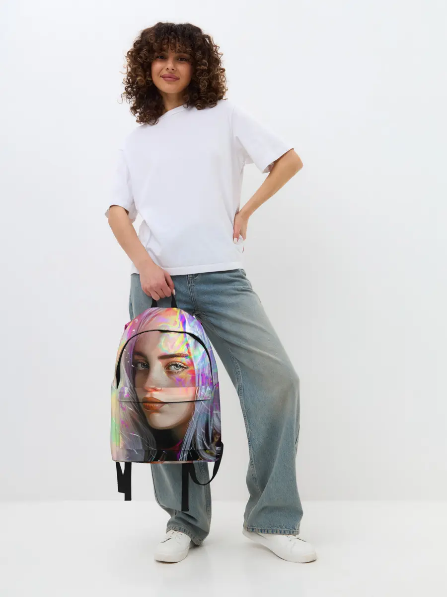 Рюкзак джинсовый / Billie Eilish