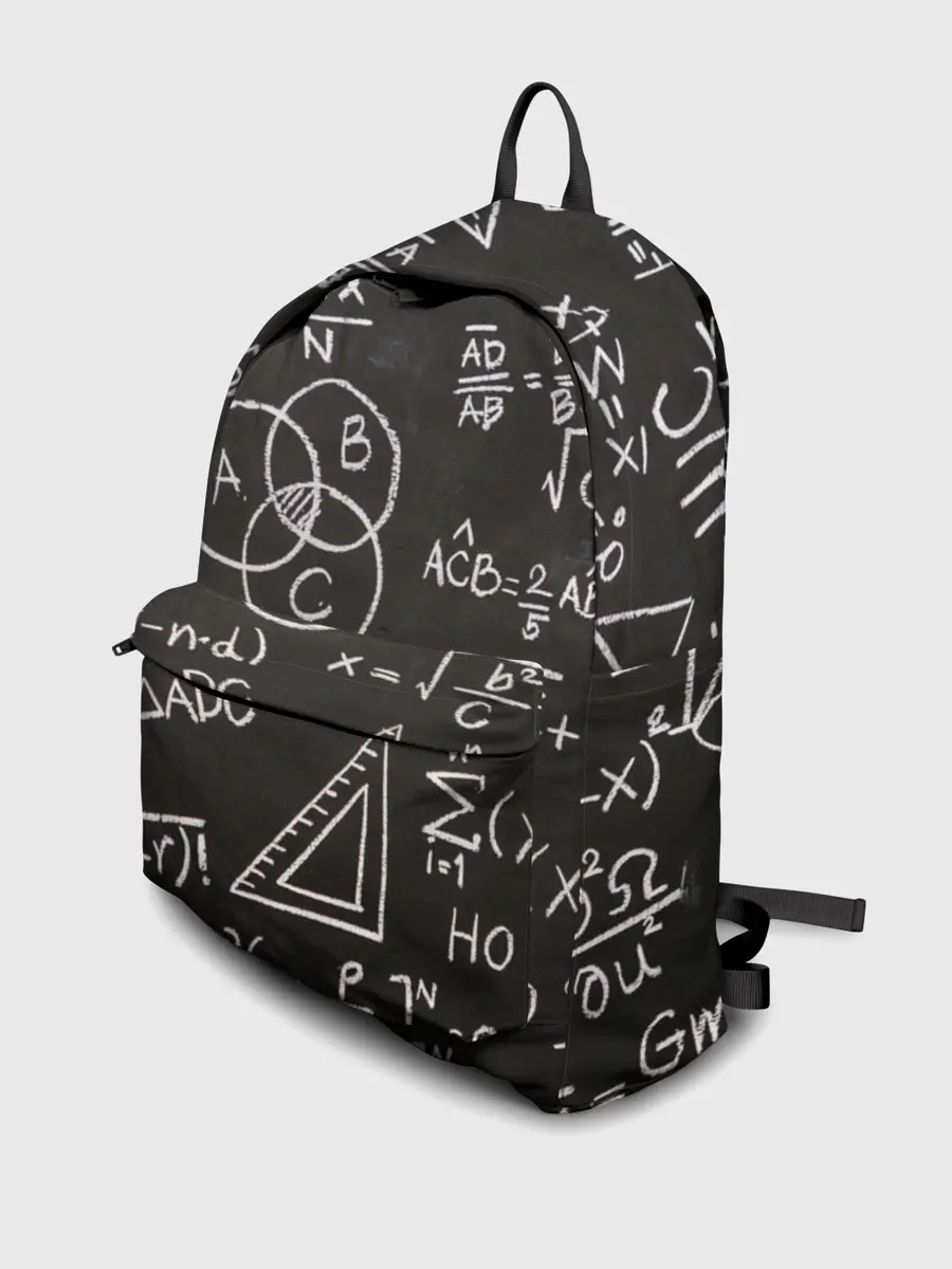 Рюкзак джинсовый / Математические уравнения