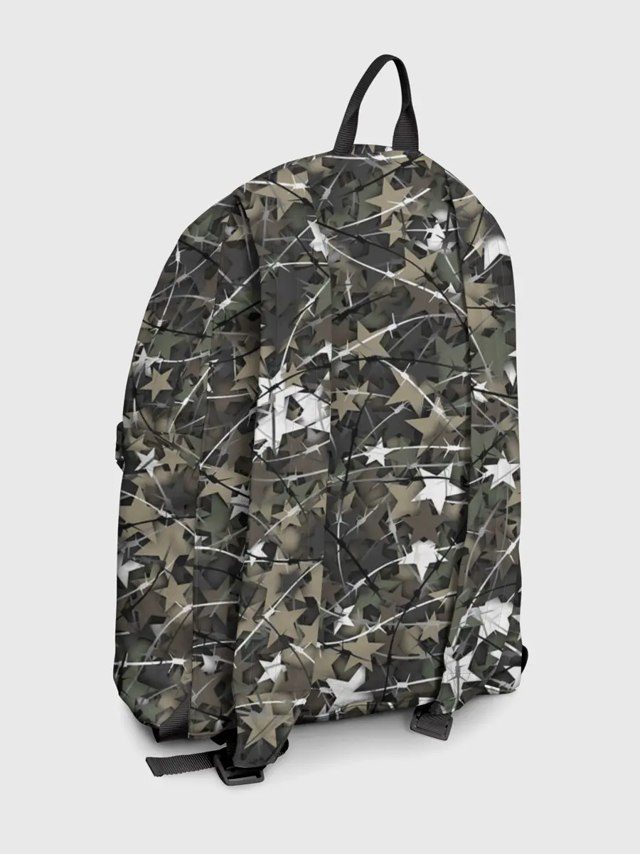 Рюкзак джинсовый / Звёзды и колючки