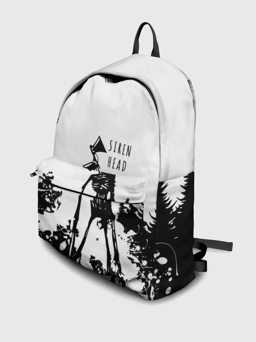 Рюкзак джинсовый / Лес сиреноголового