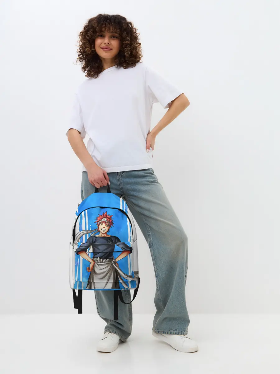 Рюкзак джинсовый / Кулинарные поединки Сомы