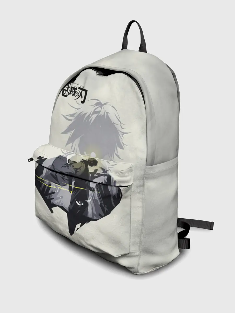 Рюкзак джинсовый / Giyuu Tomiyoka Kimetsu no Yaib