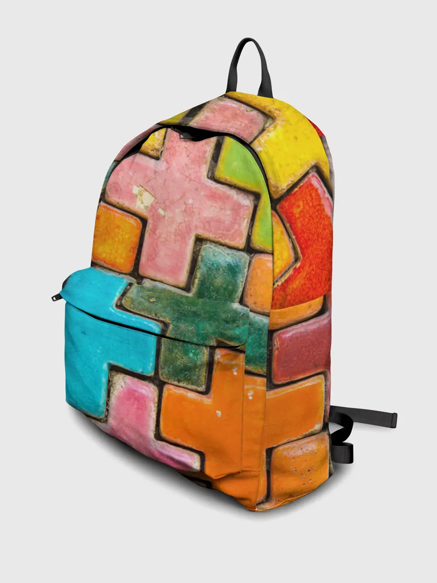 Рюкзак джинсовый / Крестик