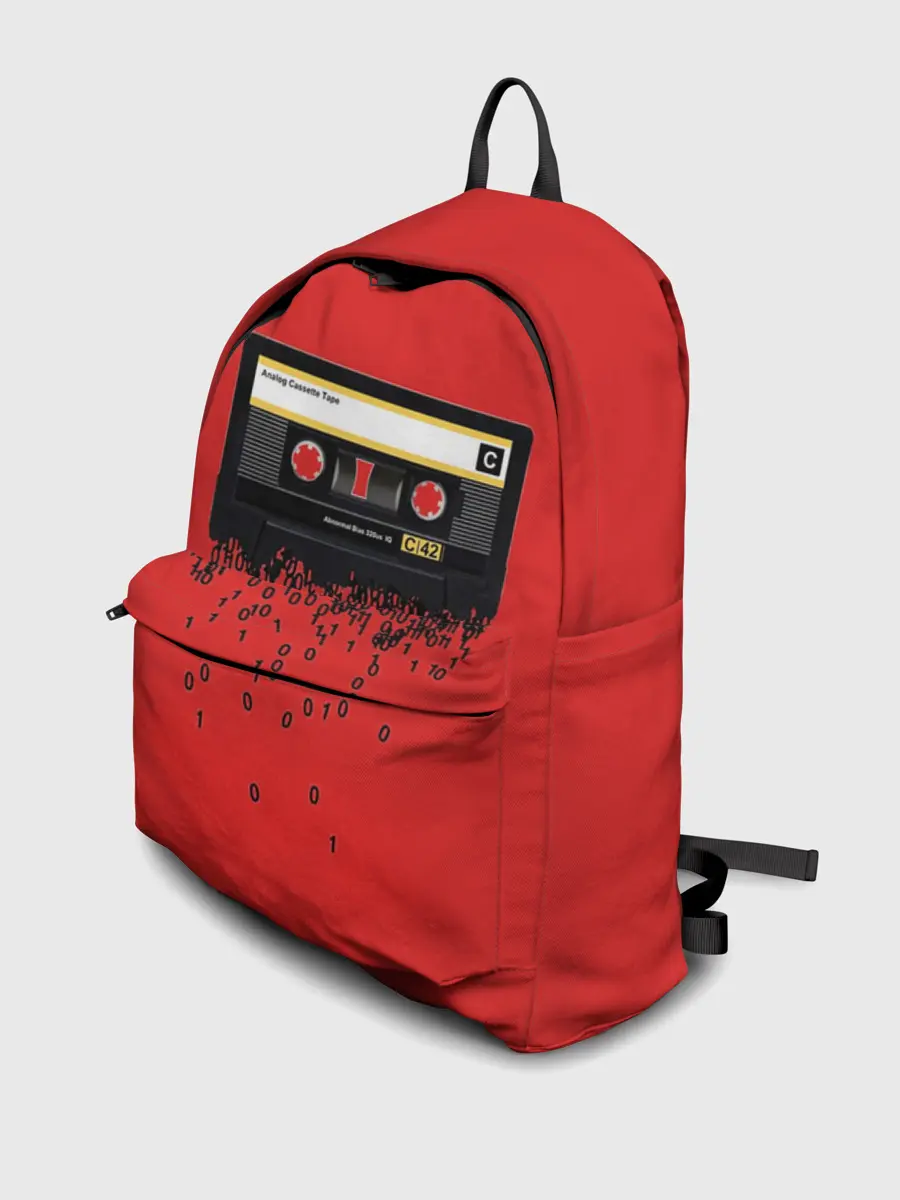 Рюкзак джинсовый / The death of the cassette tape