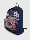 Рюкзак джинсовый / Anime Oni Demon Yokai