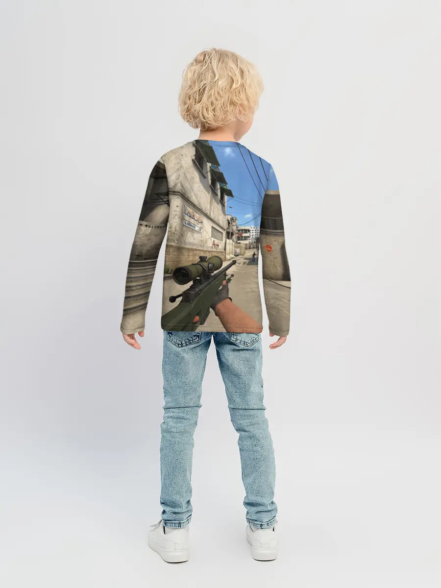 Детский лонгслив / CS:GO