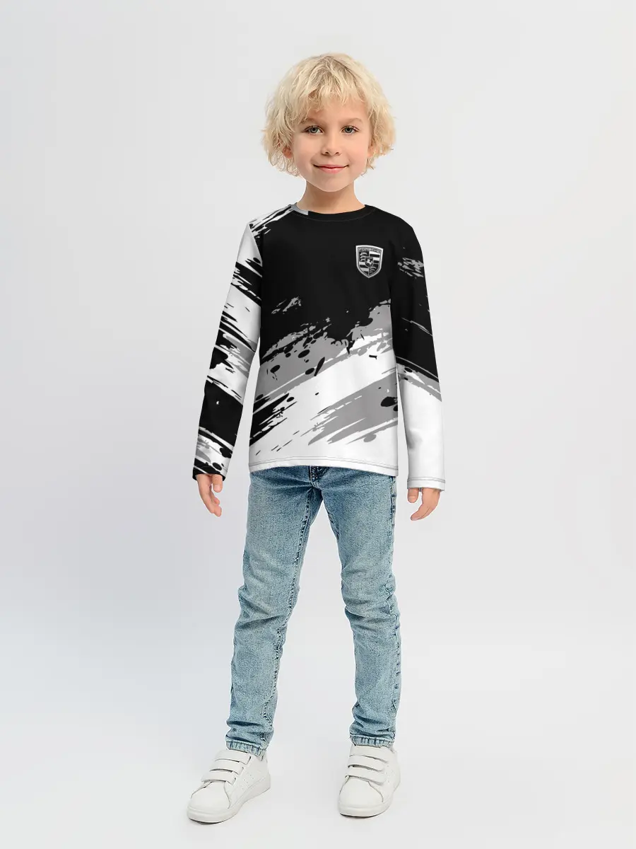 Детский лонгслив / Porsche