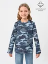 Детский лонгслив / Камуфляж МВД
