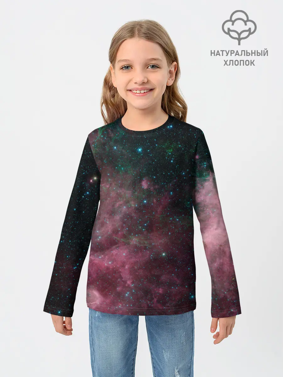 Детский лонгслив / Birth and death of stars