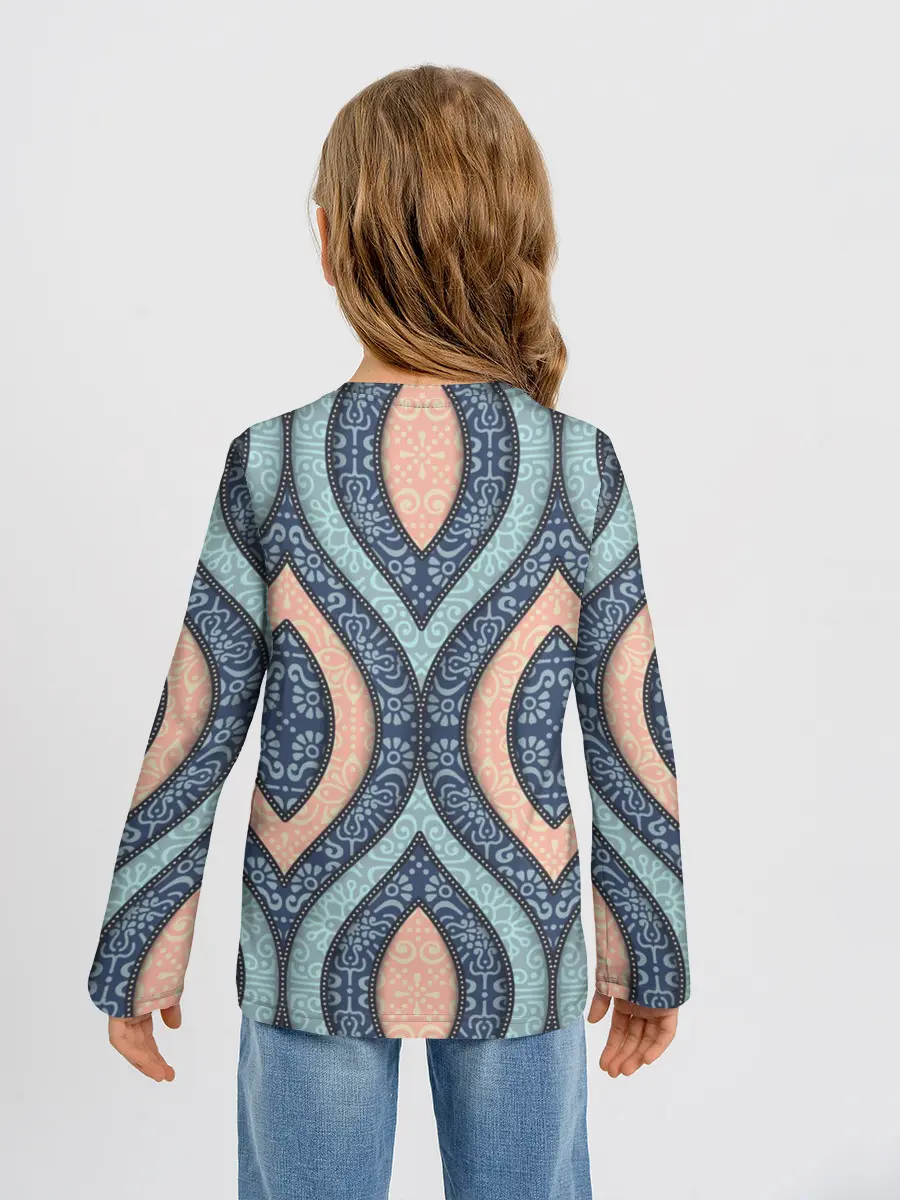 Детский лонгслив / Восточный орнамент