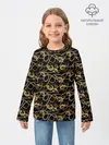Детский лонгслив / Завитушки и цепи