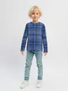 Детский лонгслив / Шотландка | Tartan