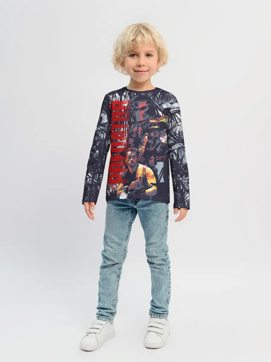 Детский лонгслив / Predator