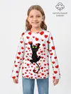 Детский лонгслив / Котейка