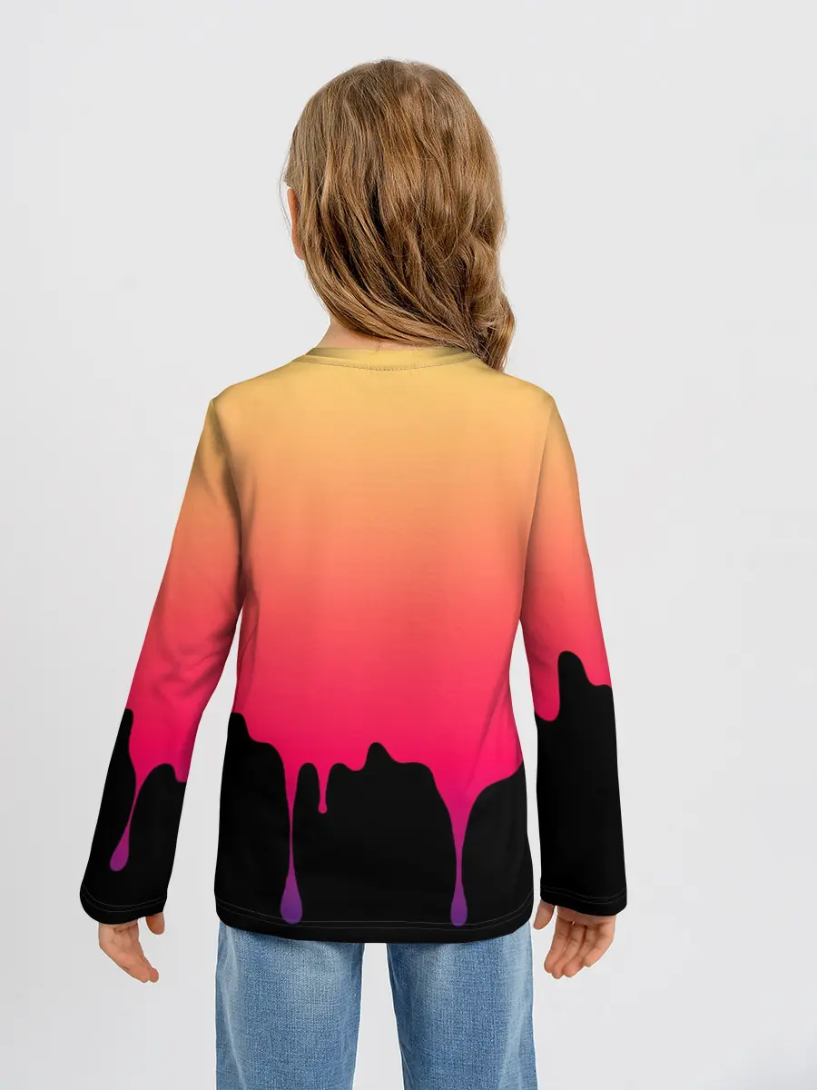 Детский лонгслив / CS GO GRADIENT