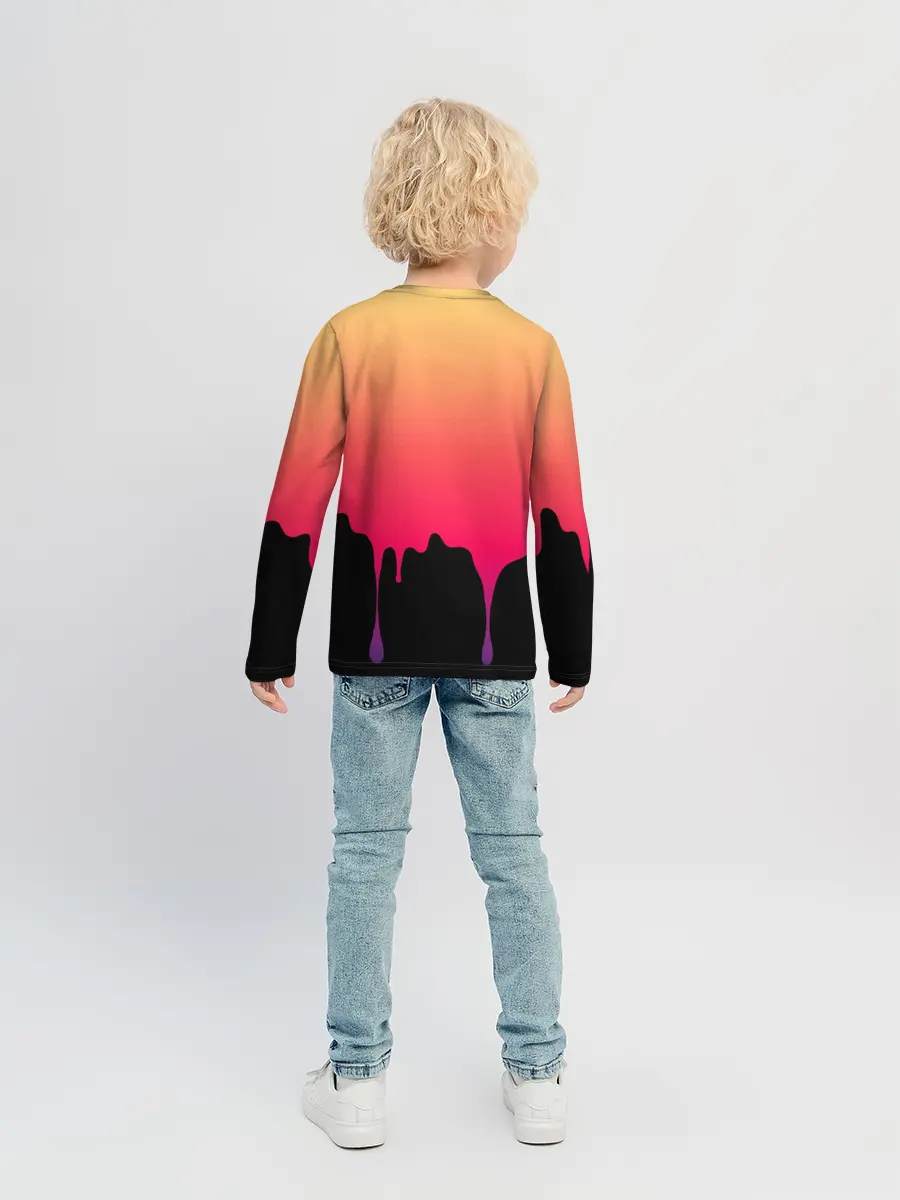 Детский лонгслив / CS GO GRADIENT