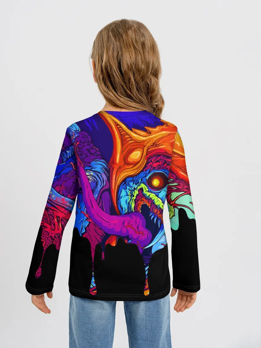 Детский лонгслив / CS GO HYPER BEAST