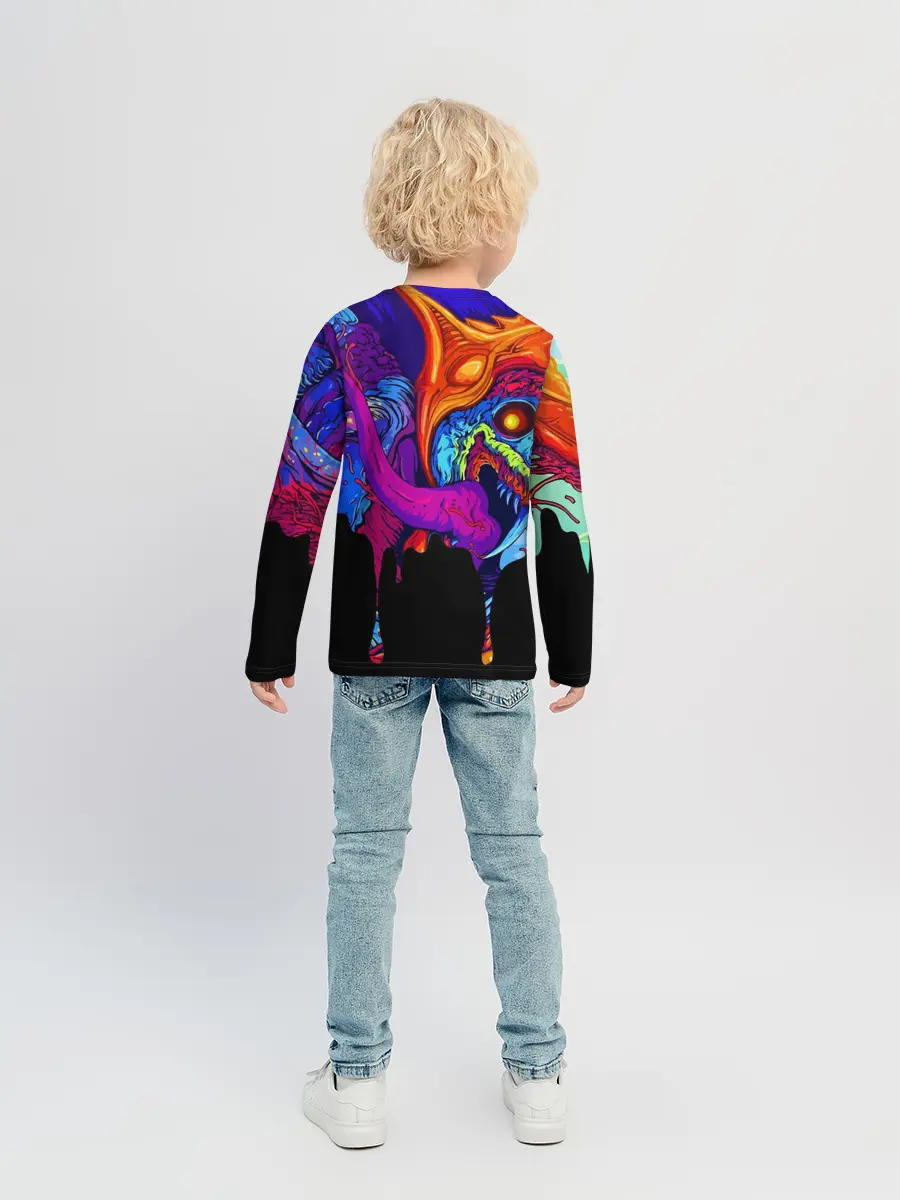 Детский лонгслив / CS GO HYPER BEAST