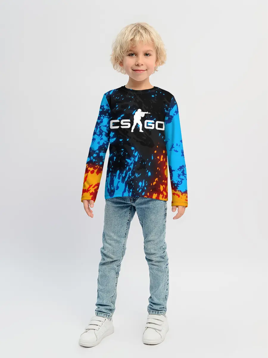 Детский лонгслив / CS GO