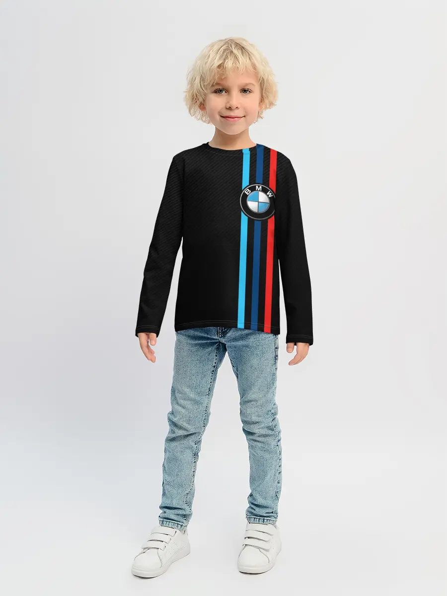 Детский лонгслив / BMW M SPORT CARBON