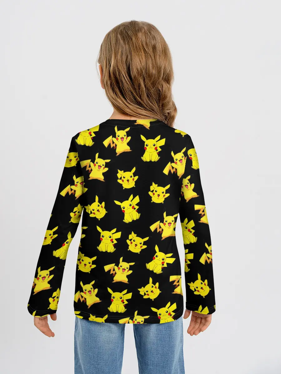 Детский лонгслив / ПИКАЧУ