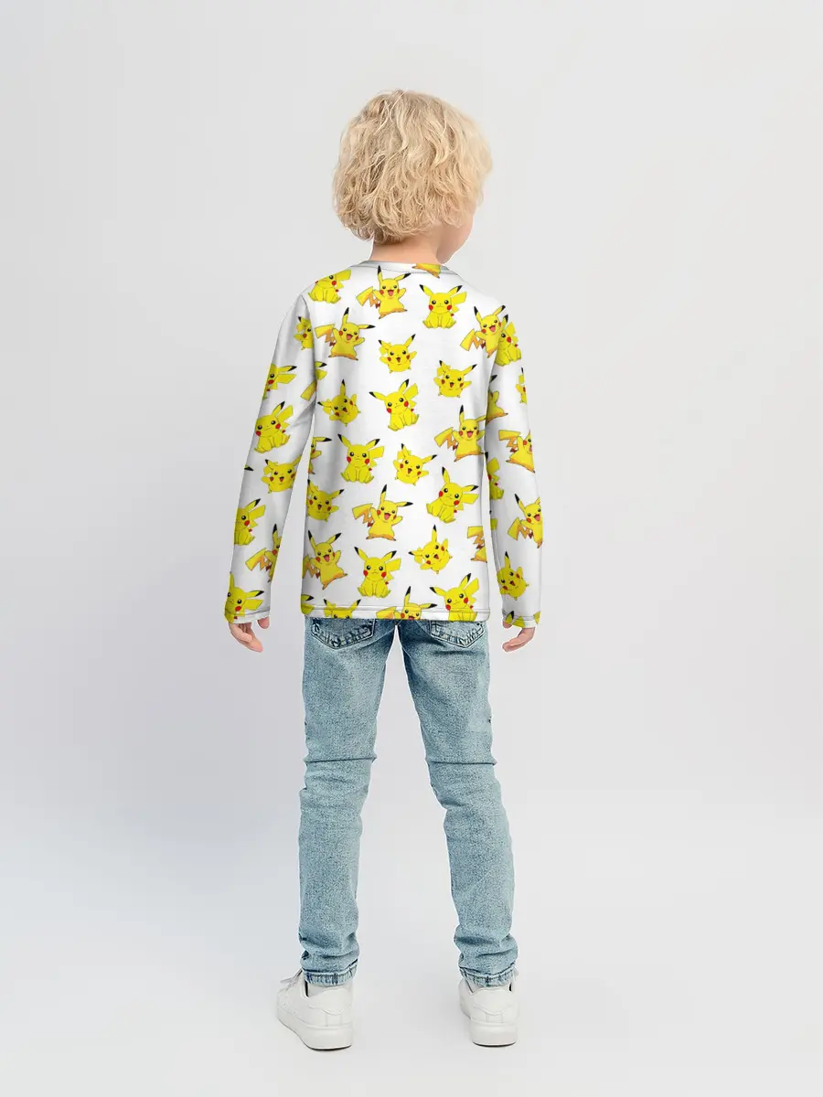 Детский лонгслив / ПИКАЧУ