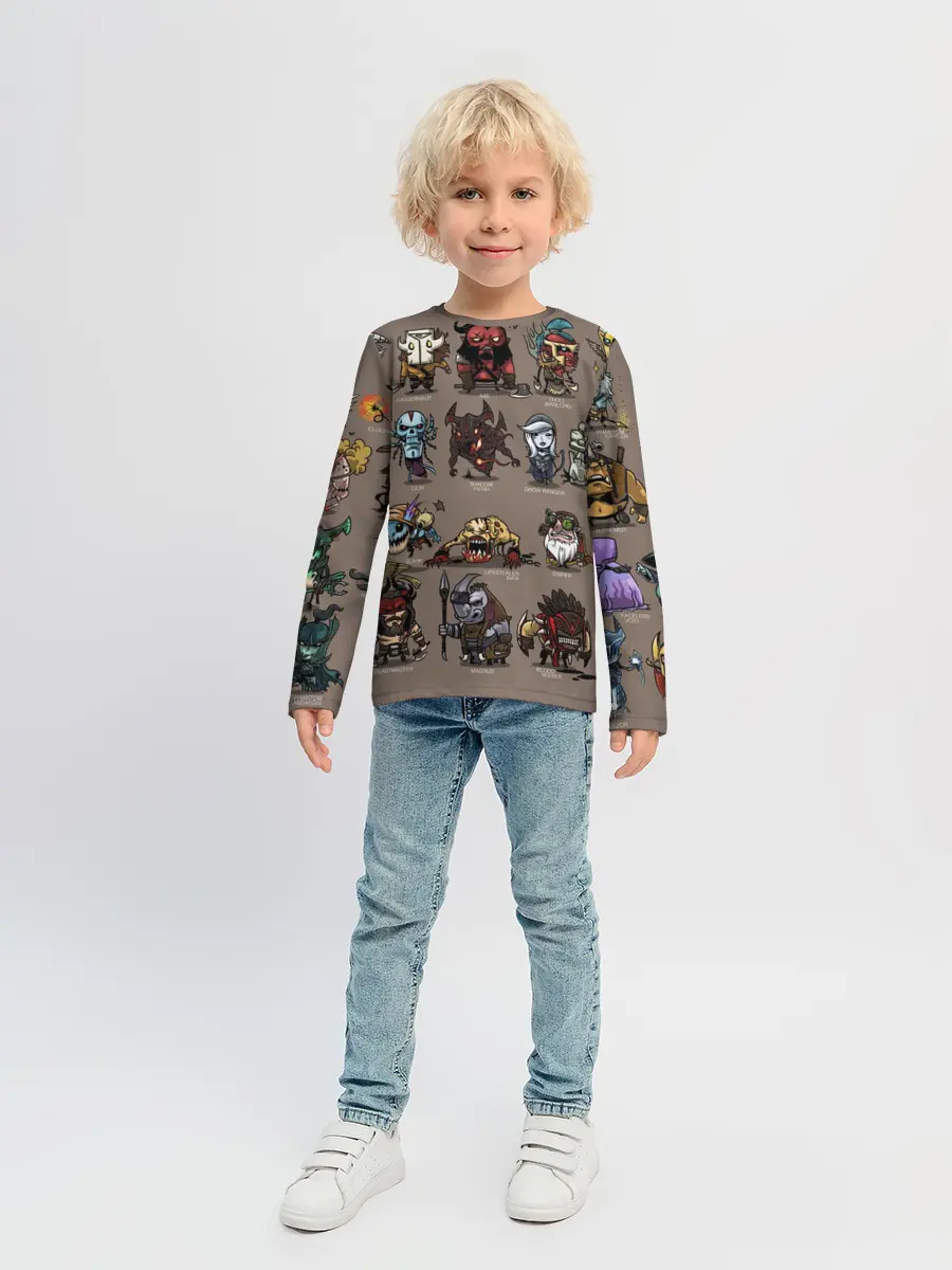 Детский лонгслив / Коры Доты 2