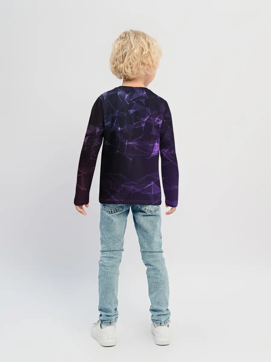 Детский лонгслив / Абстракция