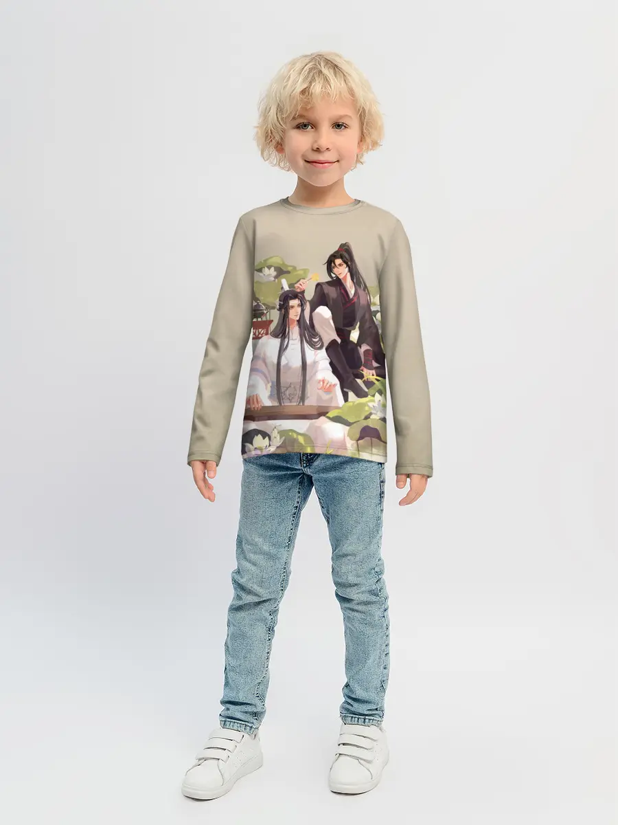 Детский лонгслив / Wei Ying and Lan Zhan