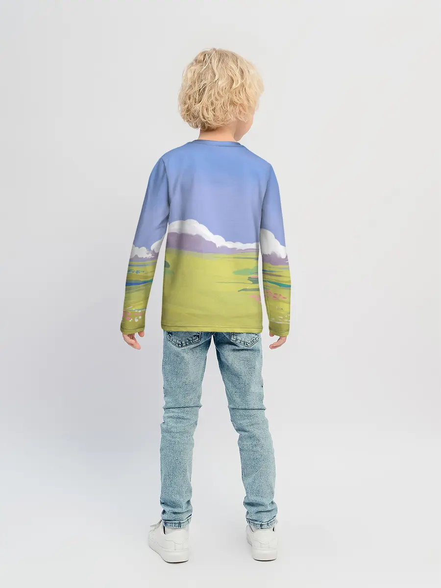 Детский лонгслив / Ходячий замок Howl