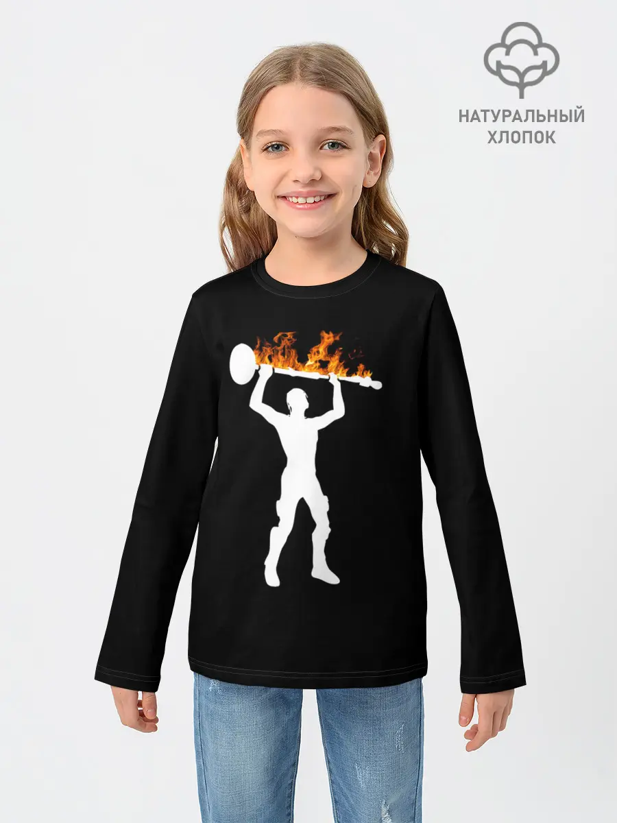 Детский лонгслив / Travis Scott, Fortnite