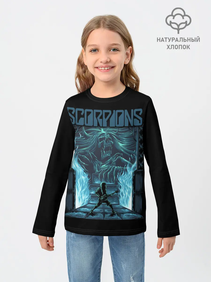 Детский лонгслив / Scorpions