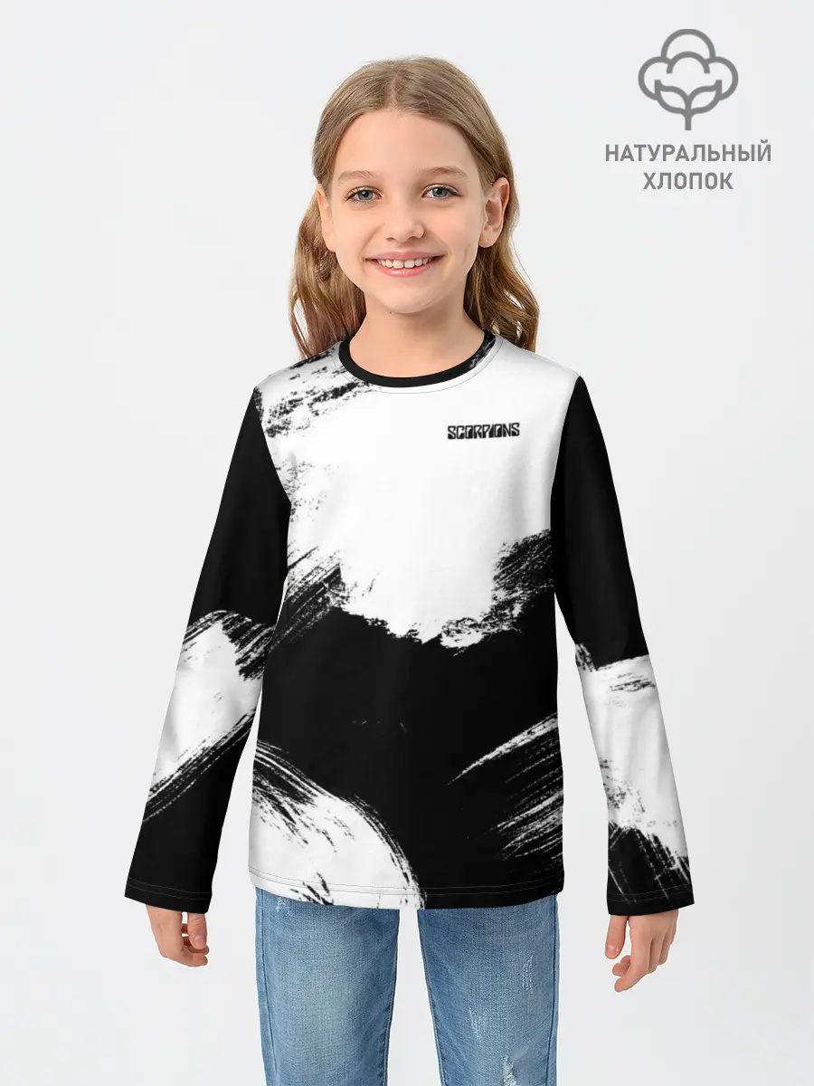 Детский лонгслив / Scorpions
