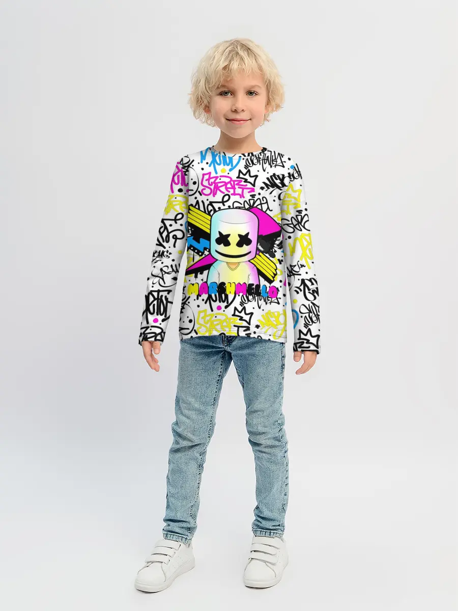 Детский лонгслив / MARSHMELLO