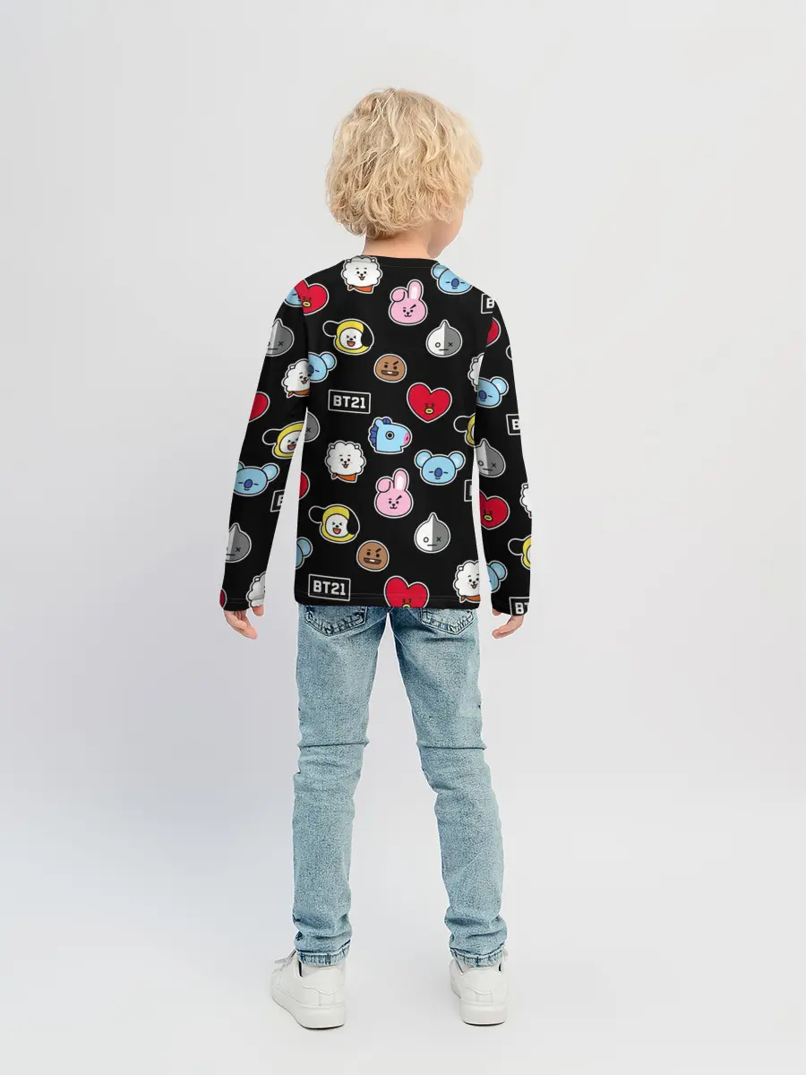 Детский лонгслив / BT21 | BTS | БТС | BANGTAN BOYS