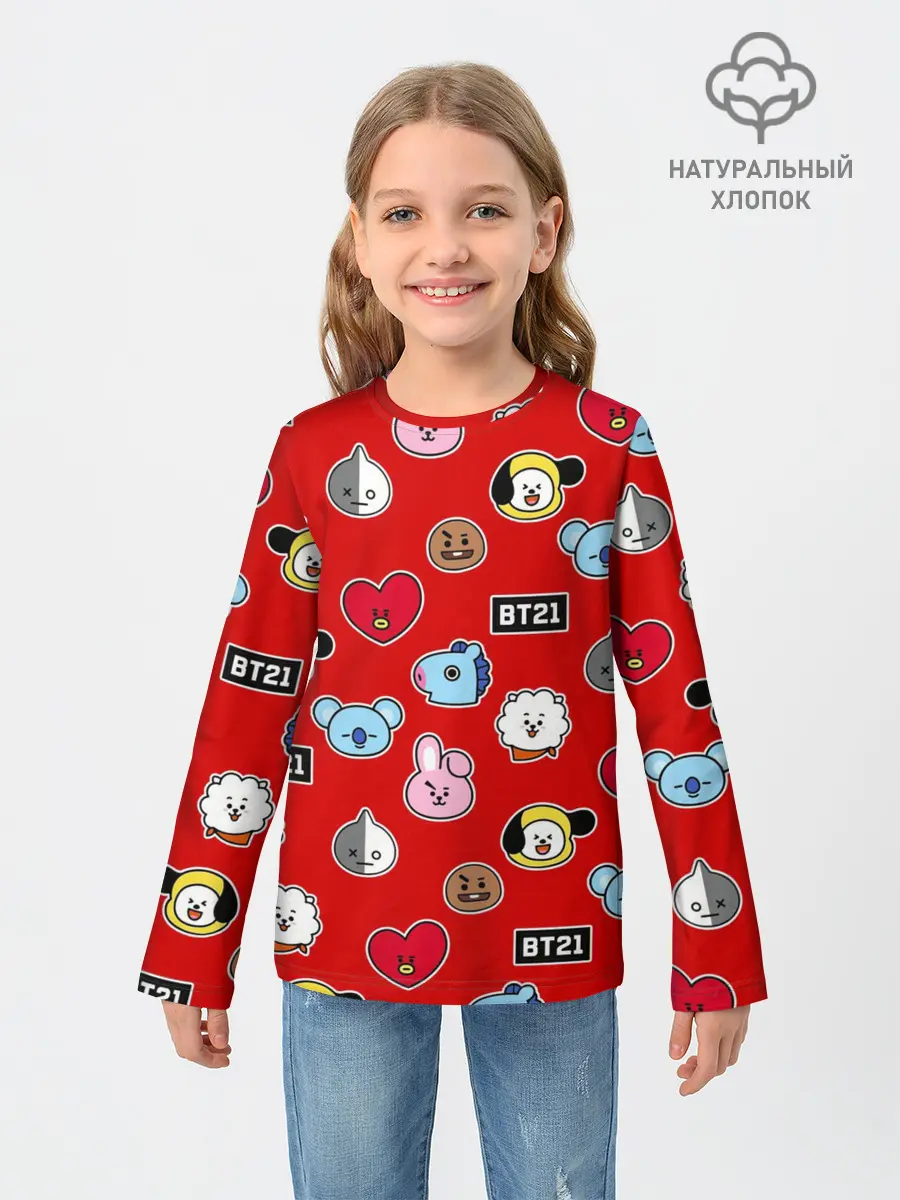 Детский лонгслив / BTS