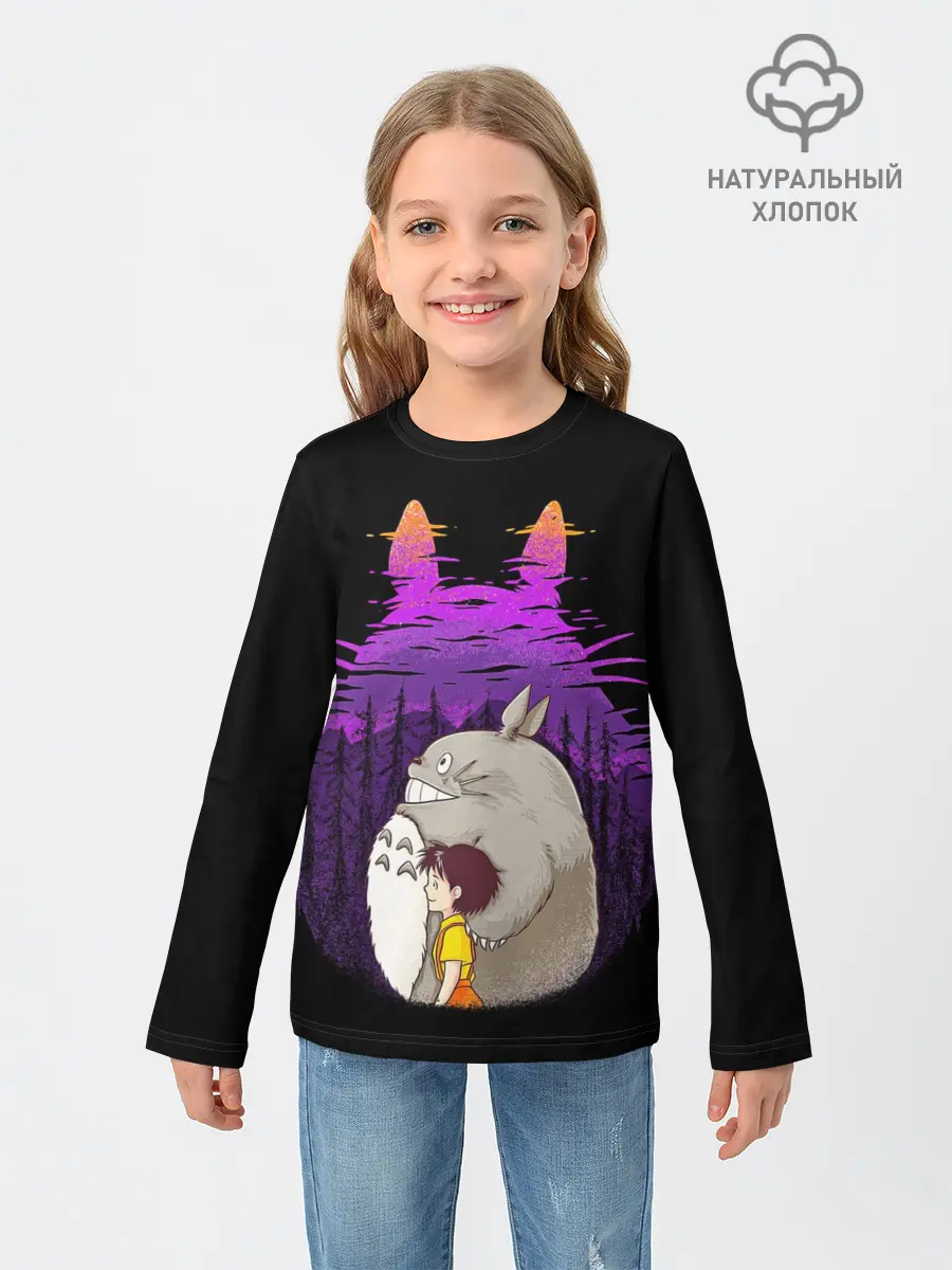 Детский лонгслив / Тоторо и Сатсуки