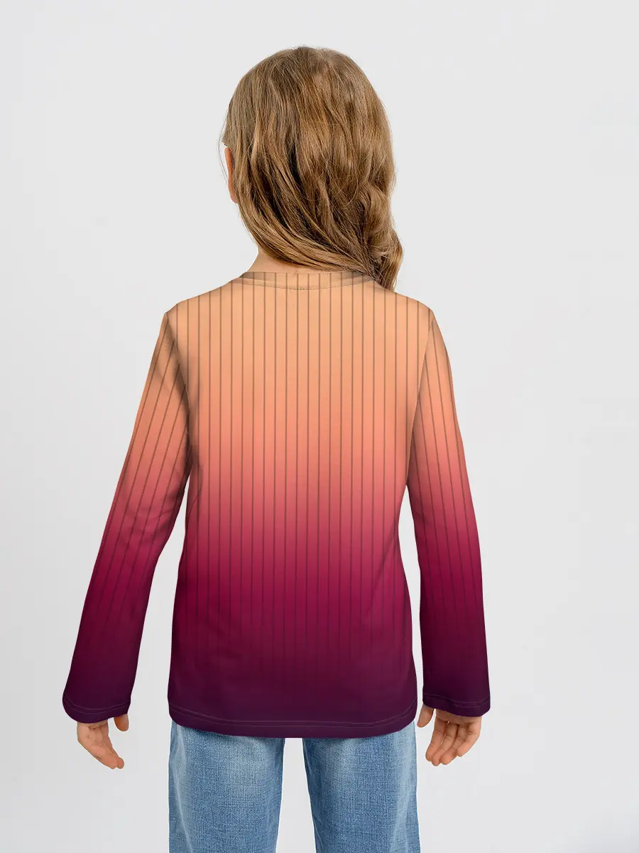 Детский лонгслив / The Gradient Of Deer